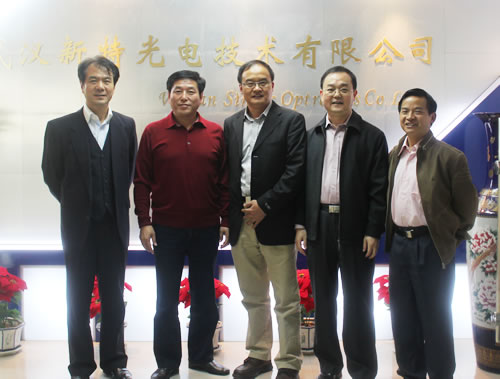 武汉市人民政府副秘书长、武汉市侨联主席一行到我司调研